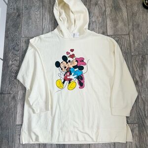 NWT Lane Bryant Mickey and Minnie Graphic sweatshirt hoodie